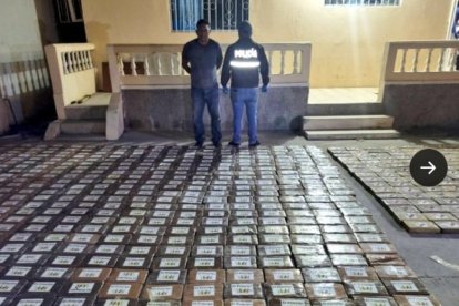 El decomiso se hizo dentro de un inmueble de lujo, en La Libertad.