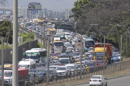 A causa de la acción interinstitucional el tráfico se congestionó en el acceso y la salida de Durán.