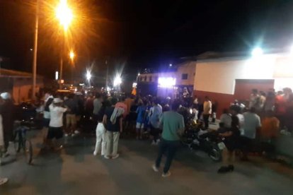 Balacera causó conmoción en Playas.