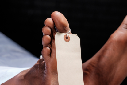 Los parientes lloraban a su ser querido luego de la tragedia vial.