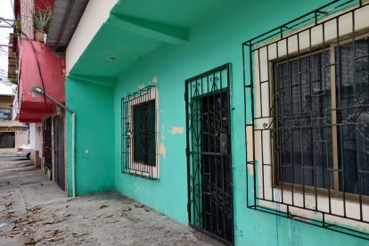 La vivienda donde ocurrió la masacre.