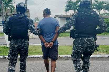 La Policía detuvo al sospechoso.