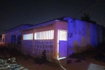 La vivienda de La Libertad donde ocurrieron los crímenes.