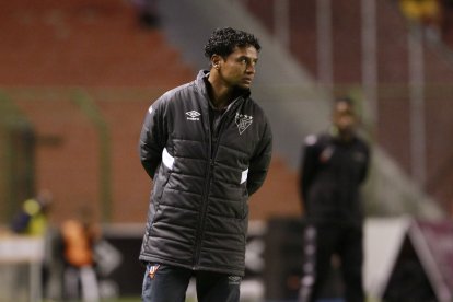 Franklin Salas ganó varios títulos con Liga de Quito como jugador y también como asistente técnico.