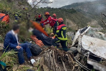 Personal de rescate atendió la emergencia.