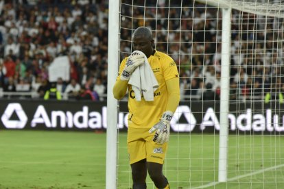 El arquero Moisés Ramírez tuvo un evidente error en la final de LigaPro 2023