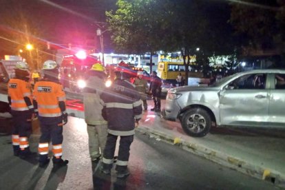 El accidente dejó 7 heridos.