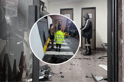 Los pillos se movilizaban en una camioneta gris.