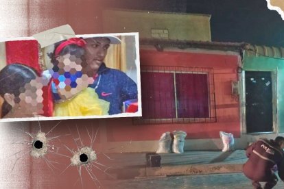 Cuatro miembros de una familia fueron aesindas en este inmueble.