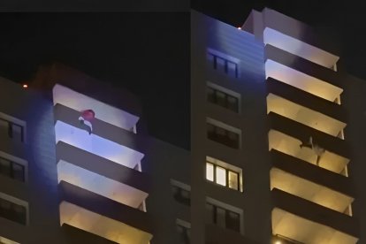 El incidente fue presenciado incluso por niños, ya que se traataba de un evento organizado.