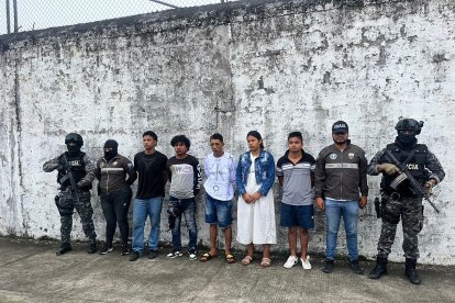 De los siete implicados, cinco fueron detenidos por la Policía.