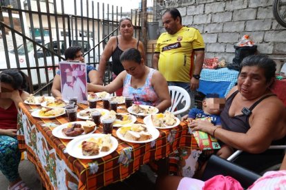 La familia de Joaquín compartió una cena. Su fotografía estuvo presente, así como su recuerdo.