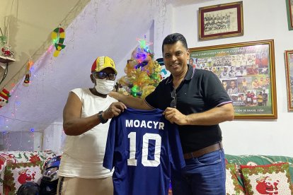 Un diciembre que hacía falta en la vida de Moacyr Pinto y Merlin Villagómez.