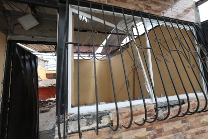 El sitio afectado en Socio Vivienda 2.