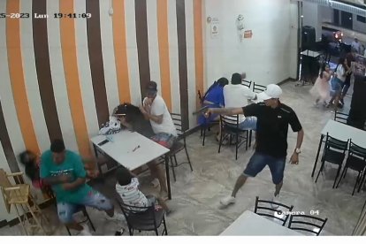 Imagen con la que tratan de identificar al atacante.