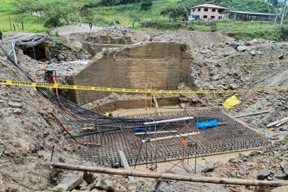 Este fue el lugar del fatídico accidente.