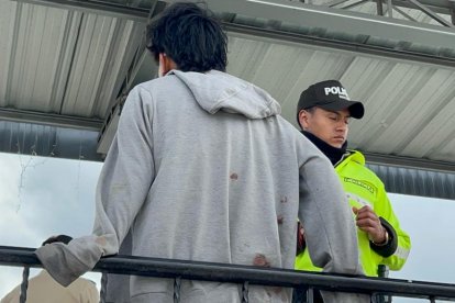 Dos jóvenes fueron sometidos a la justicia indígena por intentar robar.