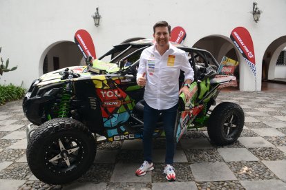 El piloto tricolor Sebastián Guayasamín completará diez años compitiendo en el rally Dakar.