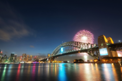 Zonas del Pacífico sur son las primeras en recibir cada nuevo año.