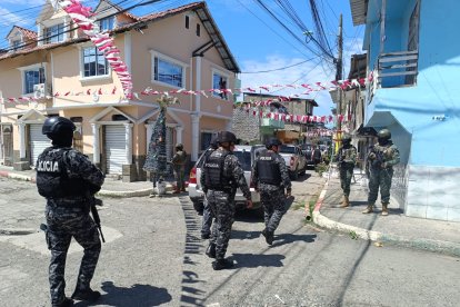 Fuerzas del orden atendieron los crímenes en Esmeraldas.