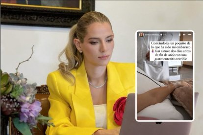 La Primera Dama explicó algunos contratiempos que ha tenido por su embarazo.