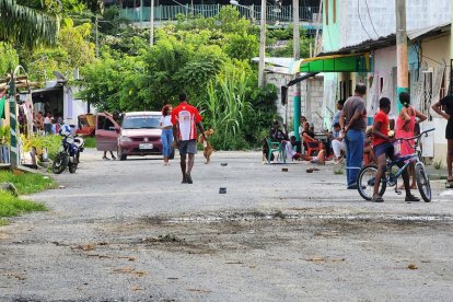 En Santa Marta 1, Esmeraldas, hay luto por recientes crímenes.