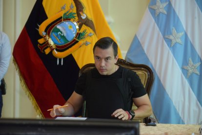 Daniel Noboa, Presidente del Ecuador.