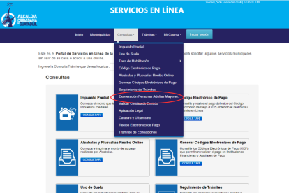 Formulario. Tanto en Guayaquil como en Quito la solicitud de exoneración se hace en línea en los portales web
