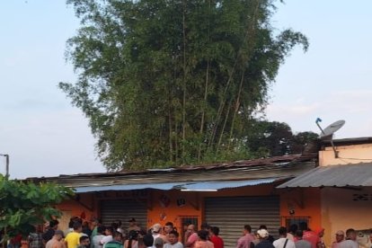 Moradores del sector se mostraron preocupados por el suceso.