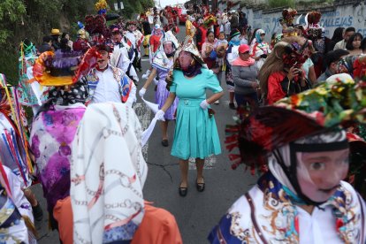 La Diablada en Píllaro se dio en Tungurahua.