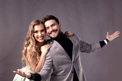 Carlos y Emiliana dicen mantener una buena química en la animación.