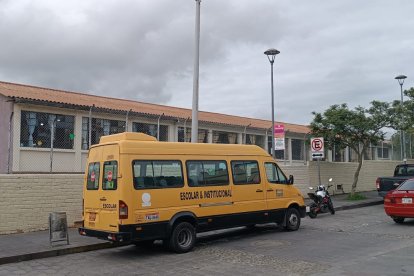 Este sería uno de los colegios que van a clases virtuales.