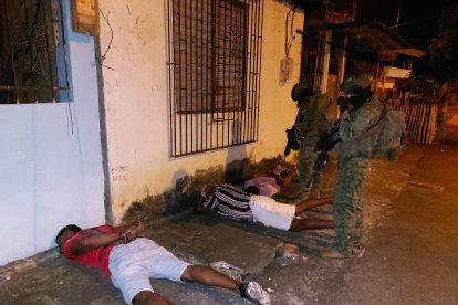 Los sujetos fueron capturados durante operativos.
