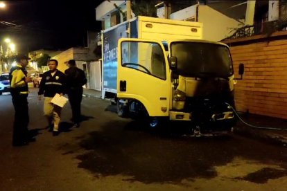 Hubo mucho caos en Loja por los atentados en el país.