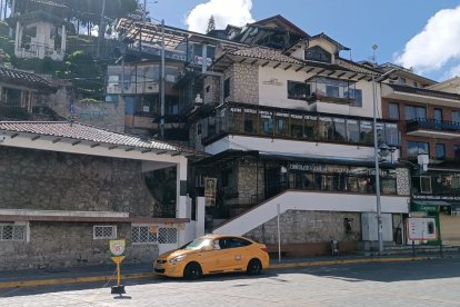 En Cuenca casi no se ve personas transitando por las calles.