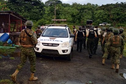 En estos días, personas de las Fuerzas Armadas han desplegado operativos para capturar a sospechosos de terrorismo
