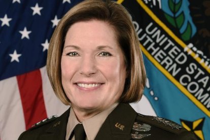 La Comandante del Comando Sur del Ejército de Estados Unidos, Laura Richardson, en una foto oficial.