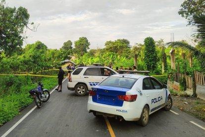 A un costado de la vía a la parroquia San Juan hallaron a una víctima.