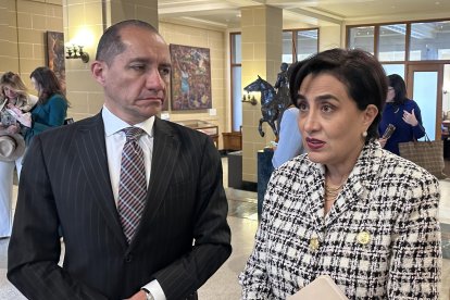 La canciller de Ecuador, Gabriela Sommerfeld.