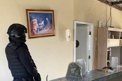 El allanamiento ocurrió la mañana de este sábado 13 de enero.