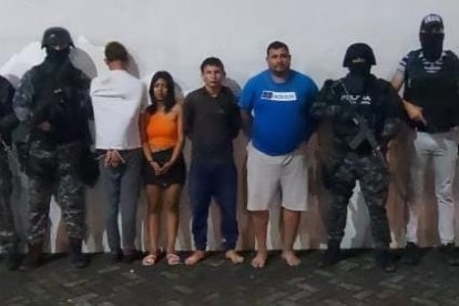 Los sospechosos fueron puestos a órdenes de las autoridades judiciales.