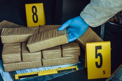 El cargamento incautado fue llevado a bodegas para su custodia (imagen referencial).