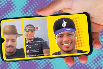 Antonio Valencia sorprendido por los regalos que le dieron sus seguidores en la red social TikTok.