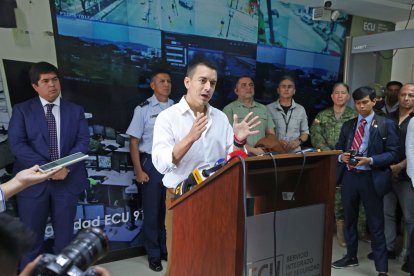 Daniel Noboa decretó un “conflicto armado interno” contra las mafias del crimen.