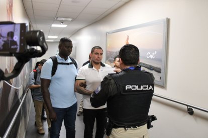 Daniel Salcedo llegó a Quito el 17 de enero de 2024, deportado de Panamá.