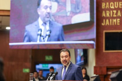 Pabel Muñoz en la Asamblea Nacional.