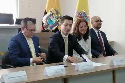 Patricio Coronel asumió el cargo de director de la Judicatura.