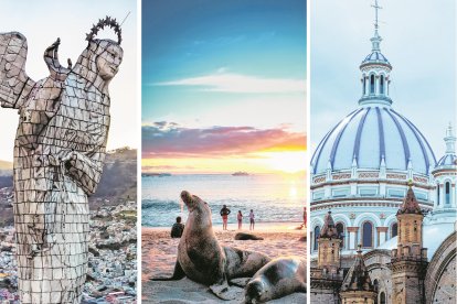 Postales de Ecuador, un país dueño de maravillas naturales admiradas en todo el mundo.