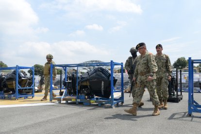 Motores fuera de borda e intraborda, además de otros equipos, fueron donados.