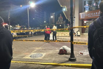 El joven murió en el lugar.